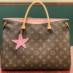 Authentic Louis Vuitton Pallas in Rose Ballerine